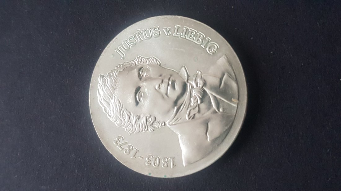  DDR 10 Mark Justus von Liebig 1978 stgl   