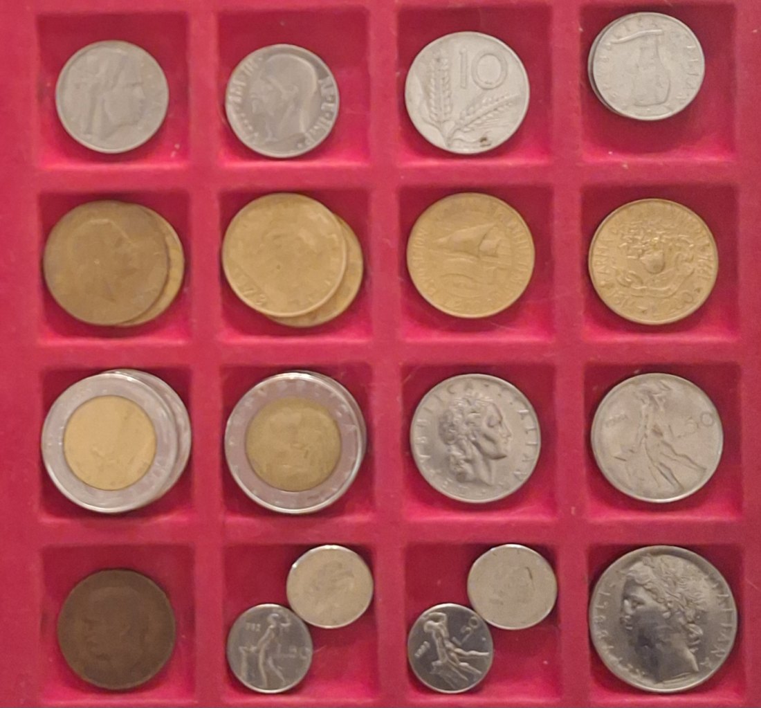  Italien 5c bis 500 Lira ab 1928 bis 1998   