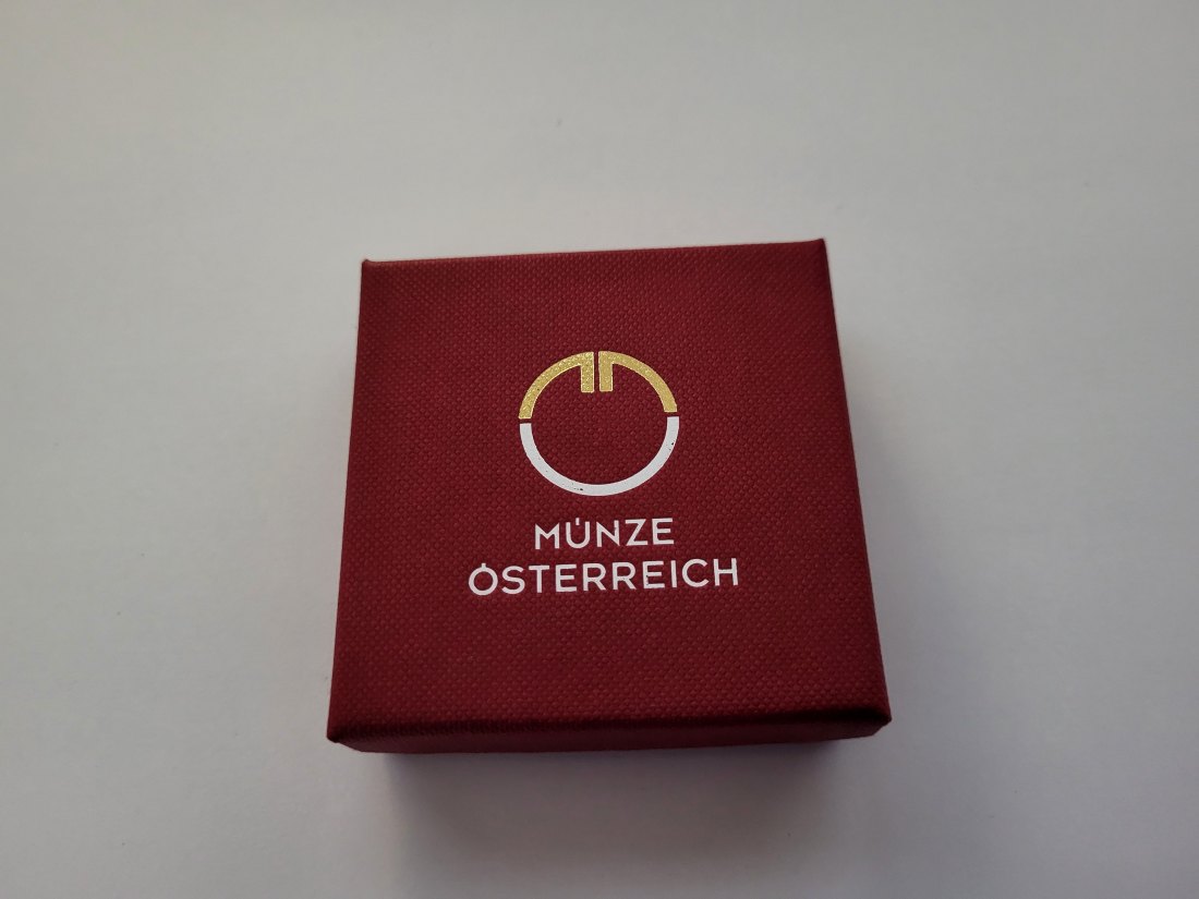  Etui 1/10 Unze Philharmoniker Münze Österreich gebraucht Österreich Spittalgold9800 (00   