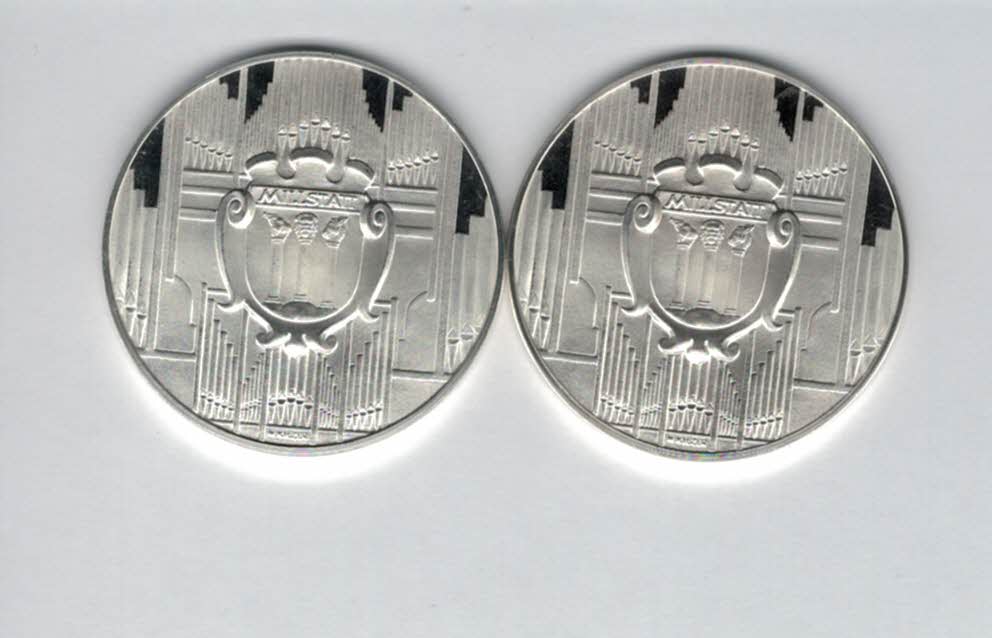  Silbermedaille Millstatt 2 Stk. silber 925/29,6g Österreich Spittalgold9800 (3469   