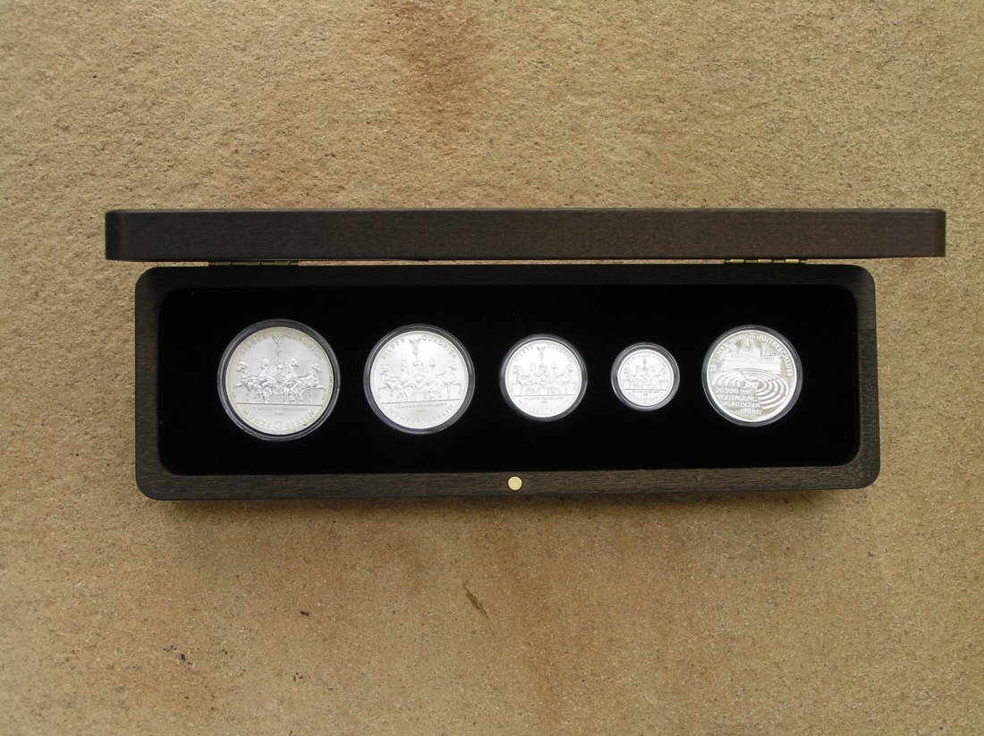  Deutschland Silber Quadriga Prestige Set 2016   