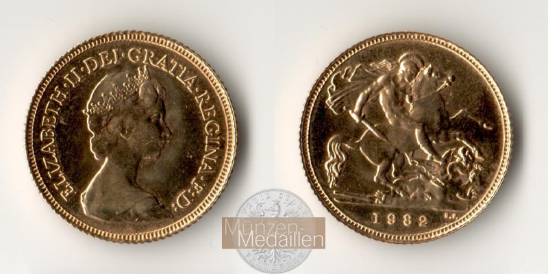 Süd Afrika MM-Frankfurt Feingold: 15,5g 1/2 Unze Krügerrand 1982 