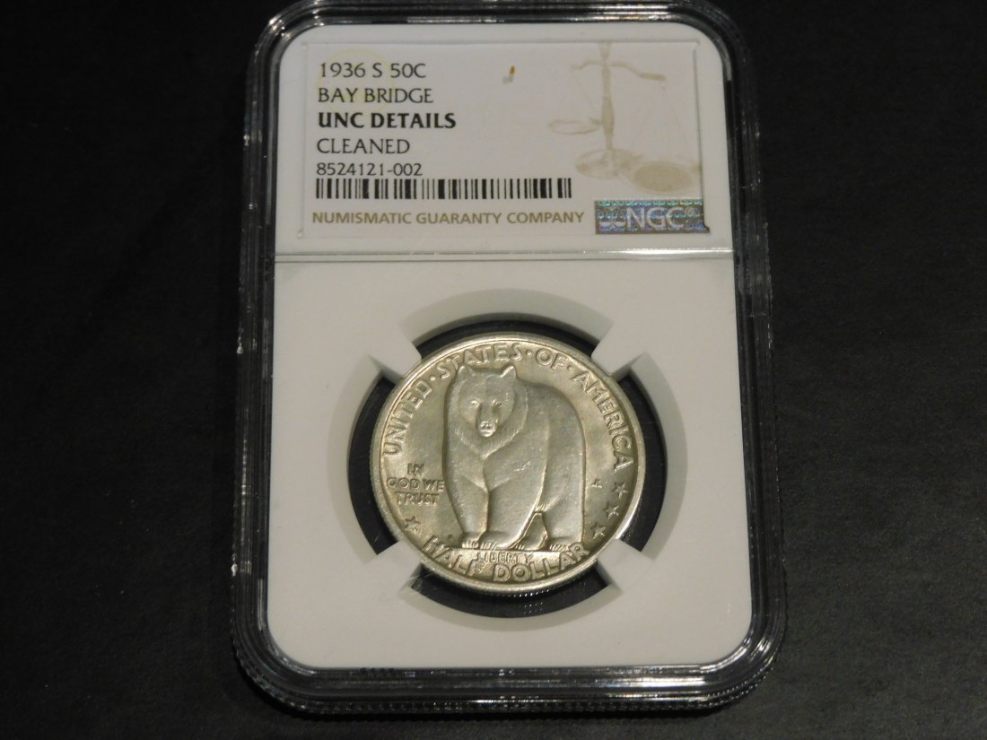 USA 1/2 DOLLAR 1936S.GRADE-PLEASE SEE PHOTOS.
