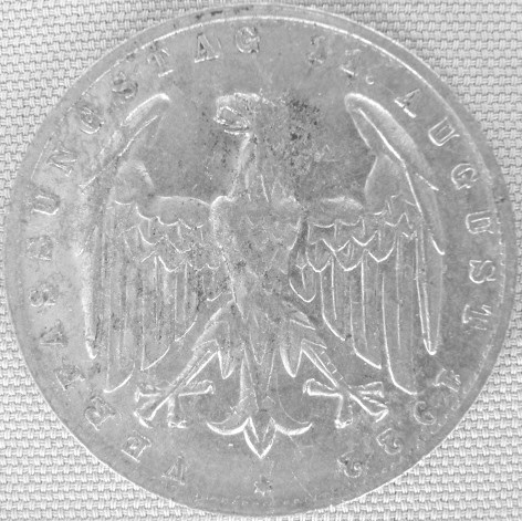  Weimar, 3 Mark 1922 D, J 303   
