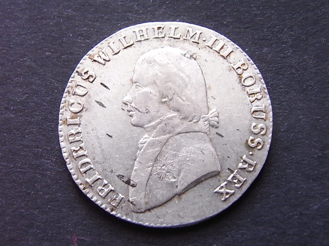  Preussen 4 Groschen 1803 A fvzgl   