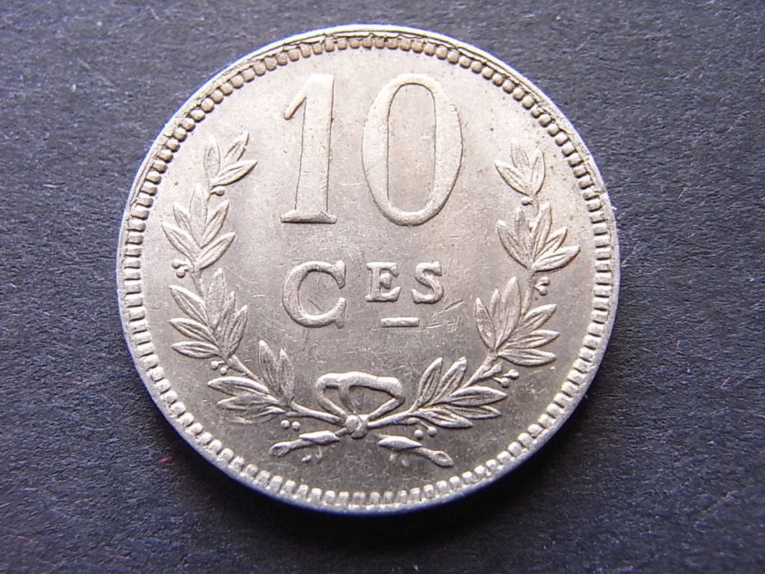  Luxemburg 10 Centimes 1924 unc   