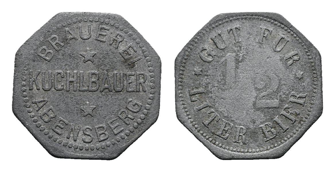  Bayern, Abensberg, Menzel 120; Brauererei Kuchlbauer, Biermarke   