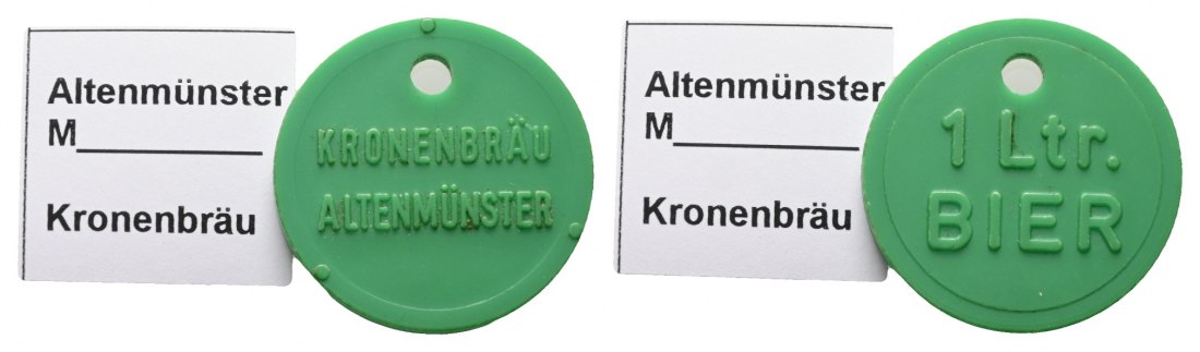  Bayern, Altenmünster, Kronenbräu, Biermarke; Menzel -   