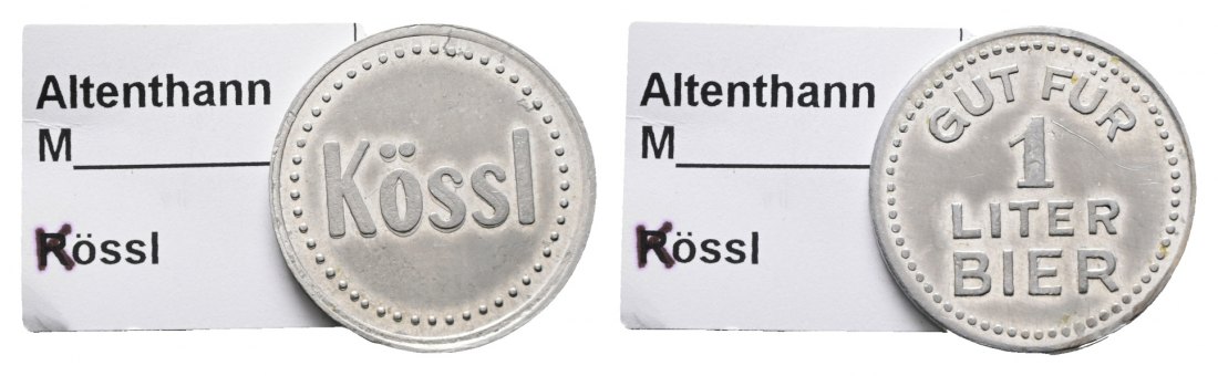  Bayern, Altenthann, Kössl, Biermarke; Menzel 385   