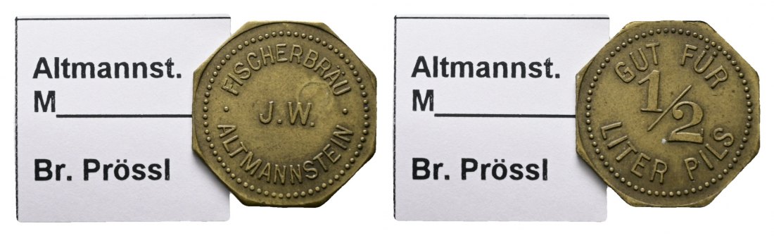  Bayern, Altmannstein, Fischerbräu, Biermarke; Menzel -   