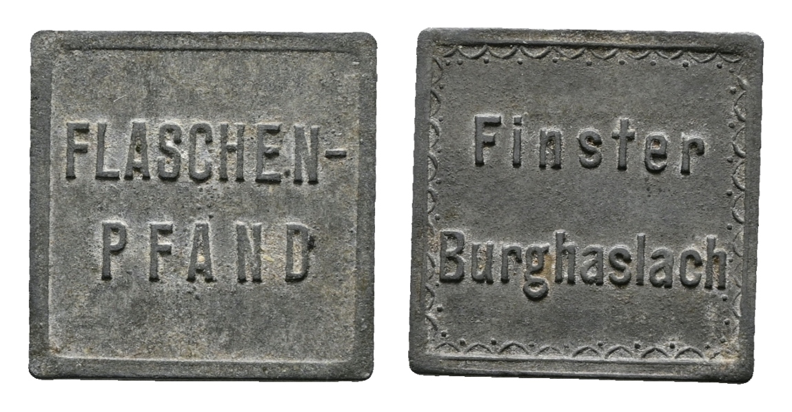  Bayern, Burghaslach, Flaschenpfand; Menzel 4061   