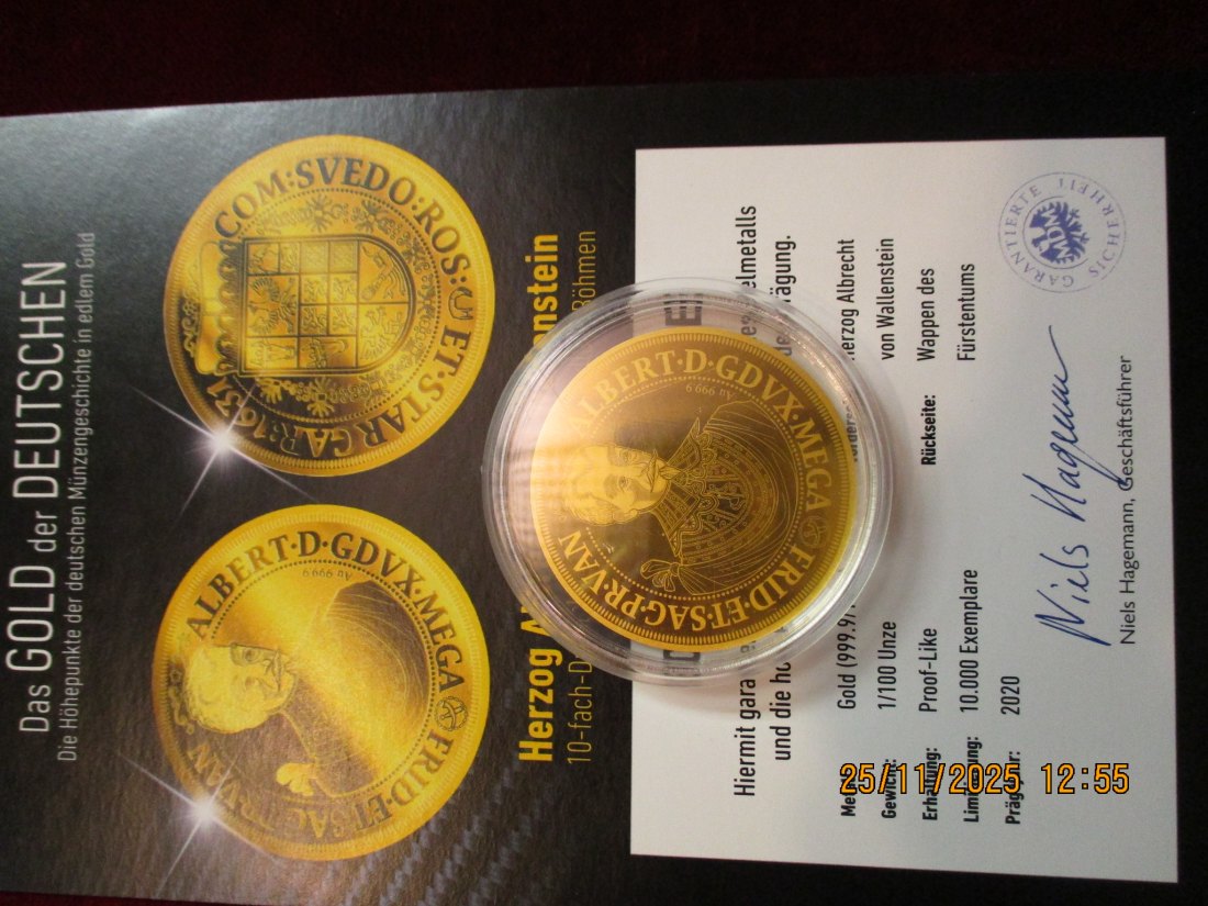  Anlagegold 999,9er Gold Gewicht: 1/100 oz in Gramm: 0,311g /1   