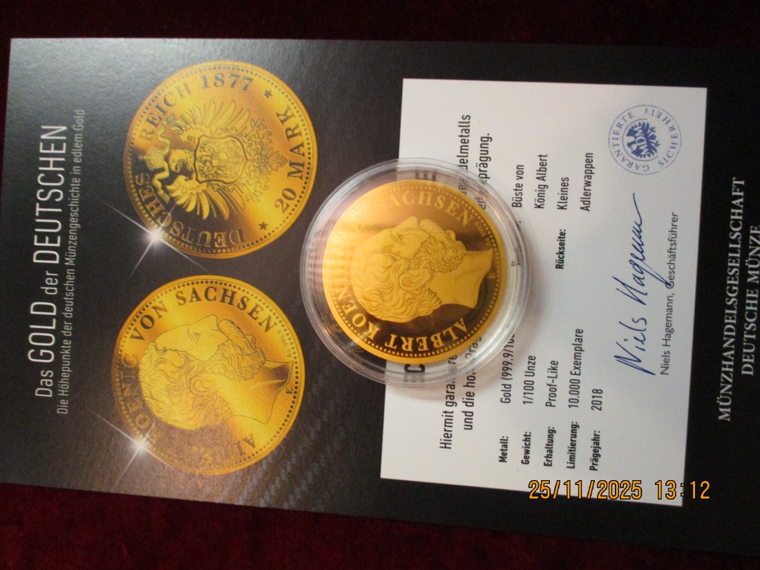  Anlagegold 999,9er Gold Gewicht: 1/100 oz in Gramm: 0,311g /3   