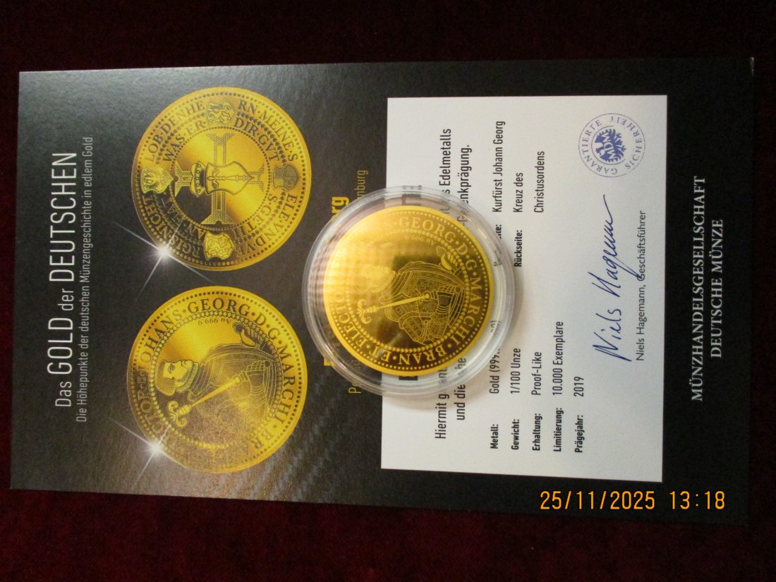  Anlagegold 999,9er Gold Gewicht: 1/100 oz in Gramm: 0,311g /3   