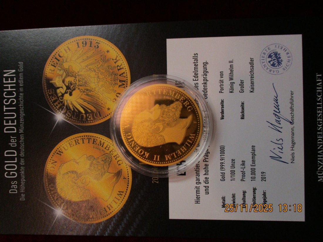  Anlagegold 999,9er Gold Gewicht: 1/100 oz in Gramm: 0,311g /3   