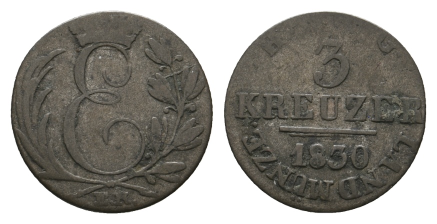  Altdeutschland; Sachsen- Coburg- Gotha; Kleinmünze 1830   