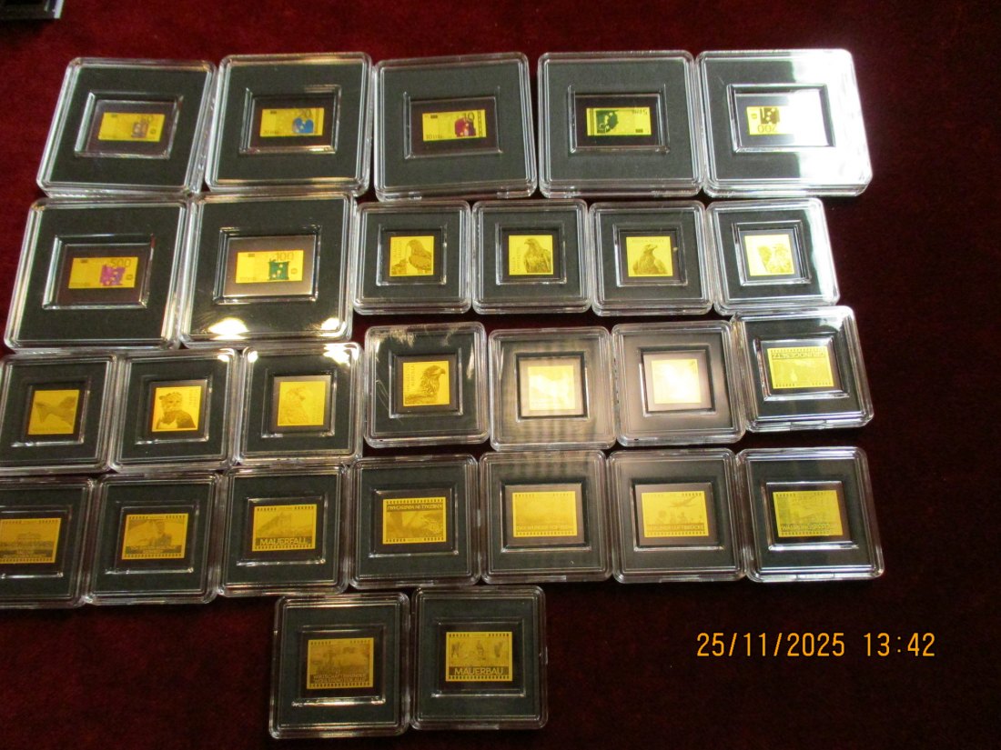  Anlagegold 999er Gold Gewicht: 27 x 1/1000 oz in Gramm: 0,83g /F1   
