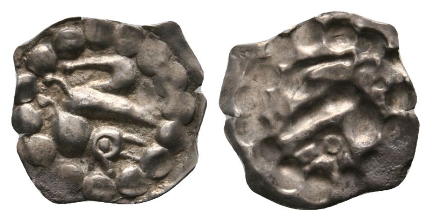  Mittelalter; Breisgau; 13. Jhdt; Lindwurmpfennig; 0,36 g   