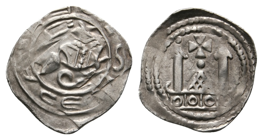  Mittelalter; Kärnten; 12 Jhdt; Friesacher Pfennig; 1,22 g   