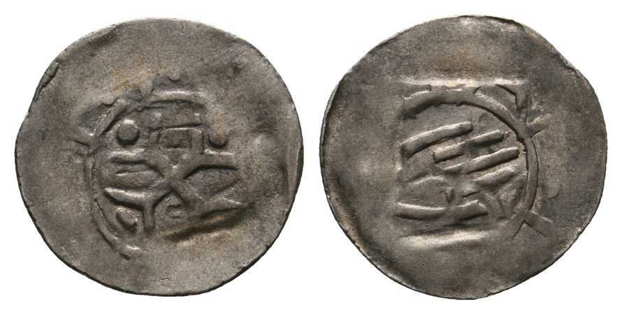  Mittelalter; Pfennig; 0,50 g   
