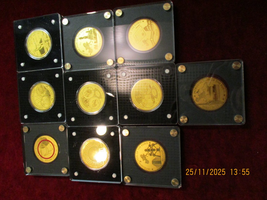  Anlagegold 999er Gold Gewicht: 10 x 1/200 oz in Gramm: 1,555g /B1   