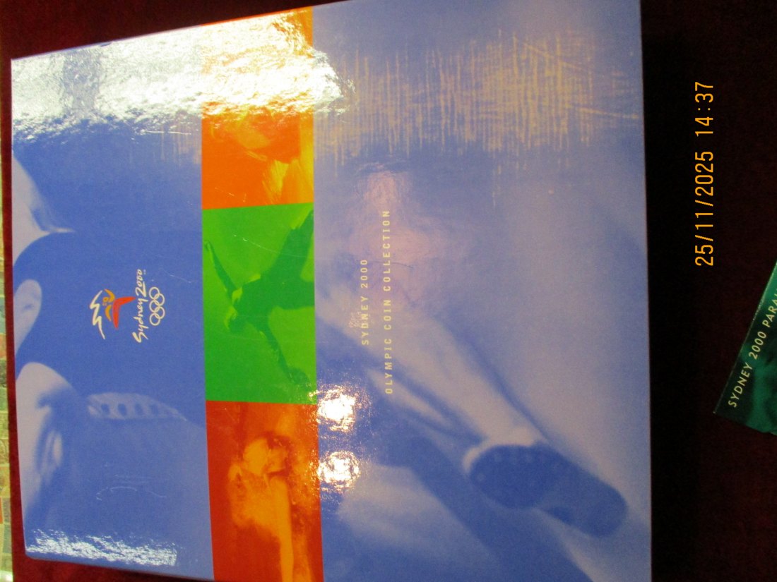  29 x 5 Dollars Australien Sydney 2000 Metall: Al-Zn-Bronze Gewicht: 580 Gramm   