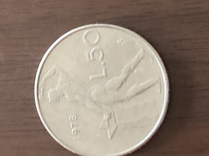 Münze Münzen Umlaufmünze Italien 50 Lire 1978