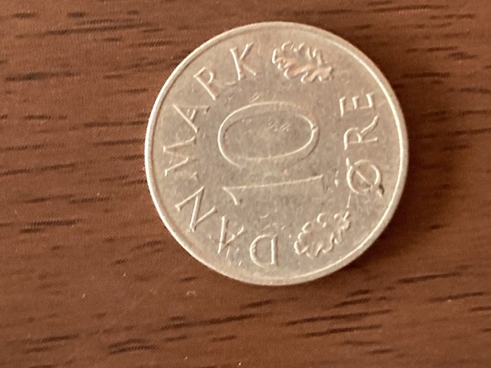  Münze Münzen Umlaufmünze Dänemark 10 Öre 1973   