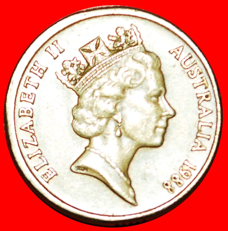  Ⰿ SOUTHERN CROSS (1988-2019):AUSTRALIA★2 DOLLARS 1988★ELIZABETH II 1953-2022 LOW START ★ NO RESERVE!   