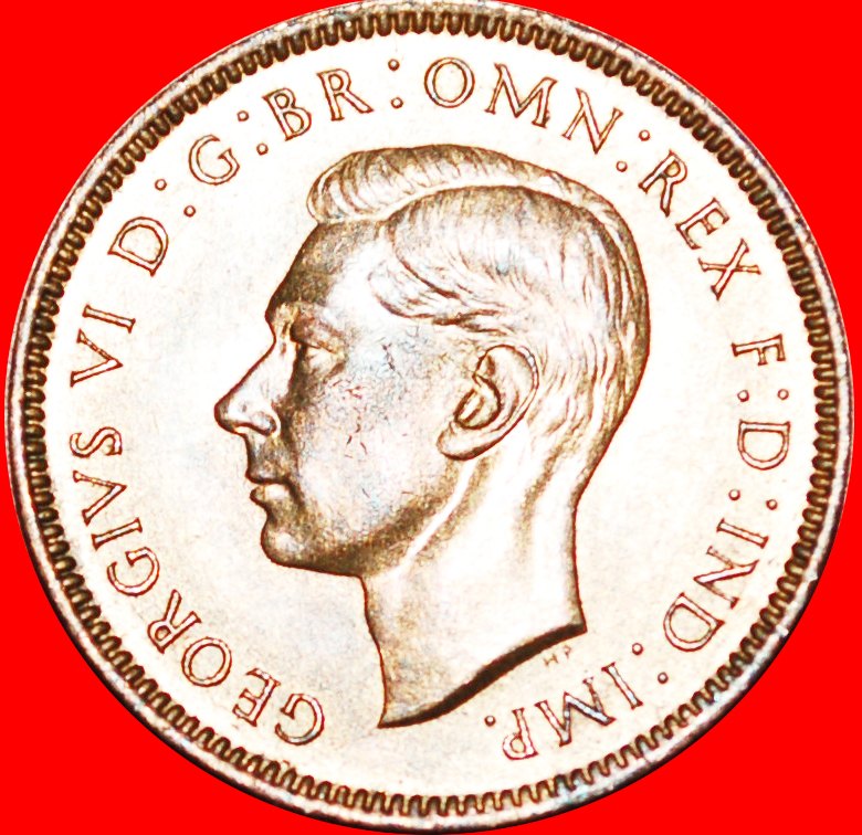  Ⰿ WREN: GREAT BRITAIN ★ FARTHING 1946 UNC MINT LUSTRE! GEORGE VI (1937-1952)★LOW START ★ NO RESERVE!   