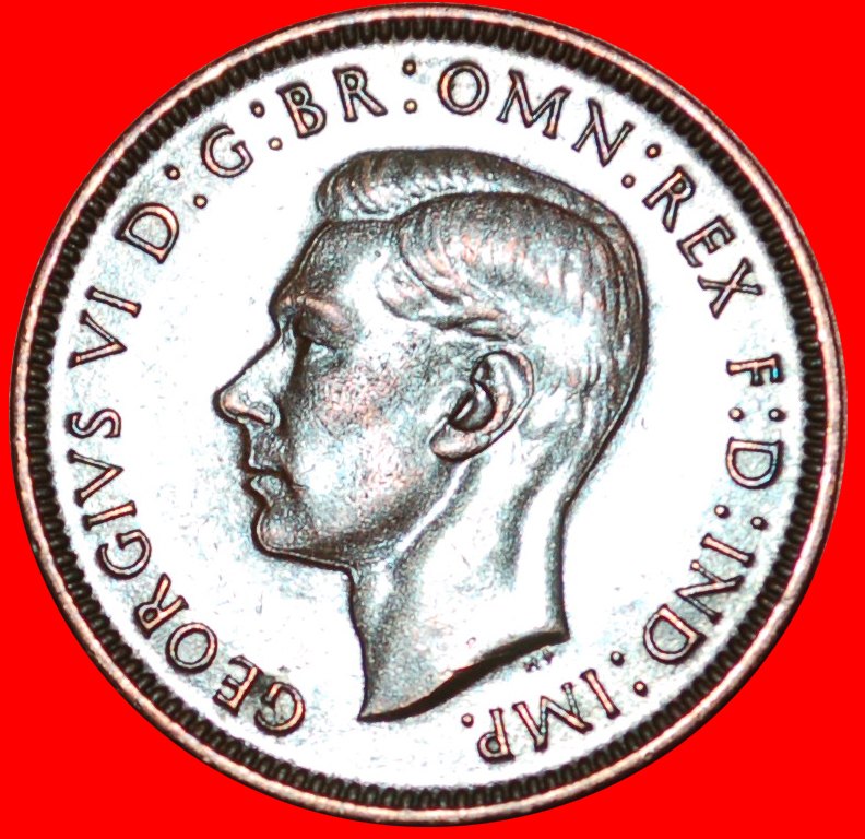  Ⰿ WREN WITH INDIA: GREAT BRITAIN ★ FARTHING 1947! GEORGE VI (1937-1952) ★LOW START ★ NO RESERVE!   