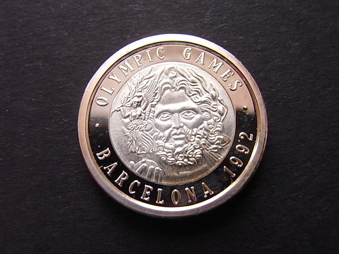  Medaille Olympiade Barcelona 1992 PP 20mm   