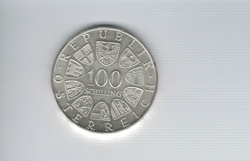  100 Schilling 1979 Festspiel Bregenz silber 15,36g fein Österreich Spittalgold9800 (01914/24   