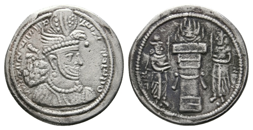  Antike; Griechenland; Drachme; 3,81 g   