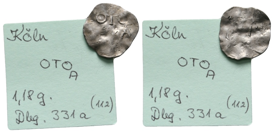  Mittelalter; Köln; Kleinmünze; 1,18 g   