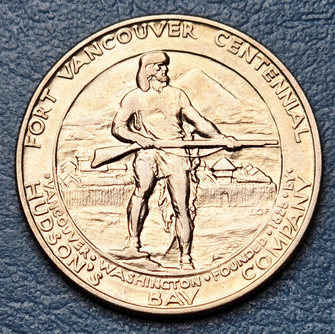 Half Dollar Commemorativ USA Sondermünze Vancouver 1925   