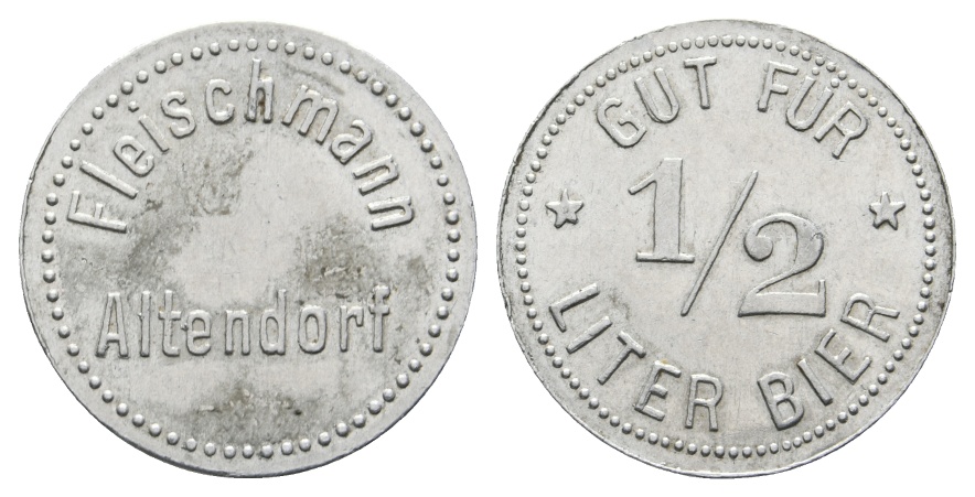  Bayern, Altendorf (b. Buttenheim), Fleischmann, Biermarke; Menzel -   