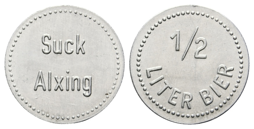  Bayern, Alxing Suck, Biermarke; Menzel 461   