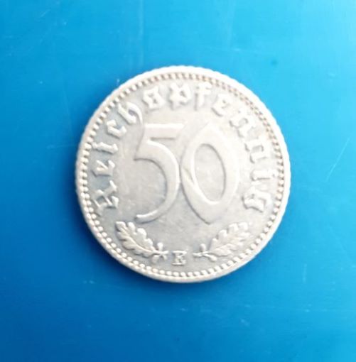  50 Pf 1935*E* Tolles Stück   