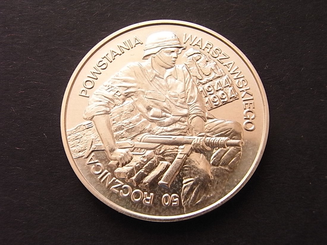  Polen 100000 Zloty 1994 Warschauer Aufstand PP KM Y268   