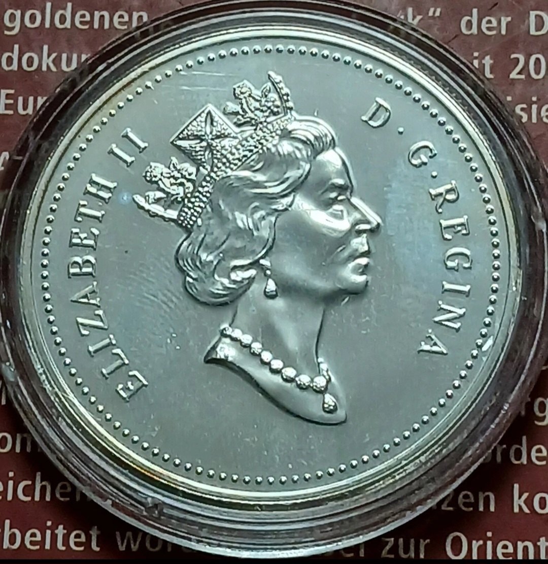  Kanada Dollar 1997 Elisabeth II. - 25 Jahre Sieg Stanley-Cup PP (gekapselt)   
