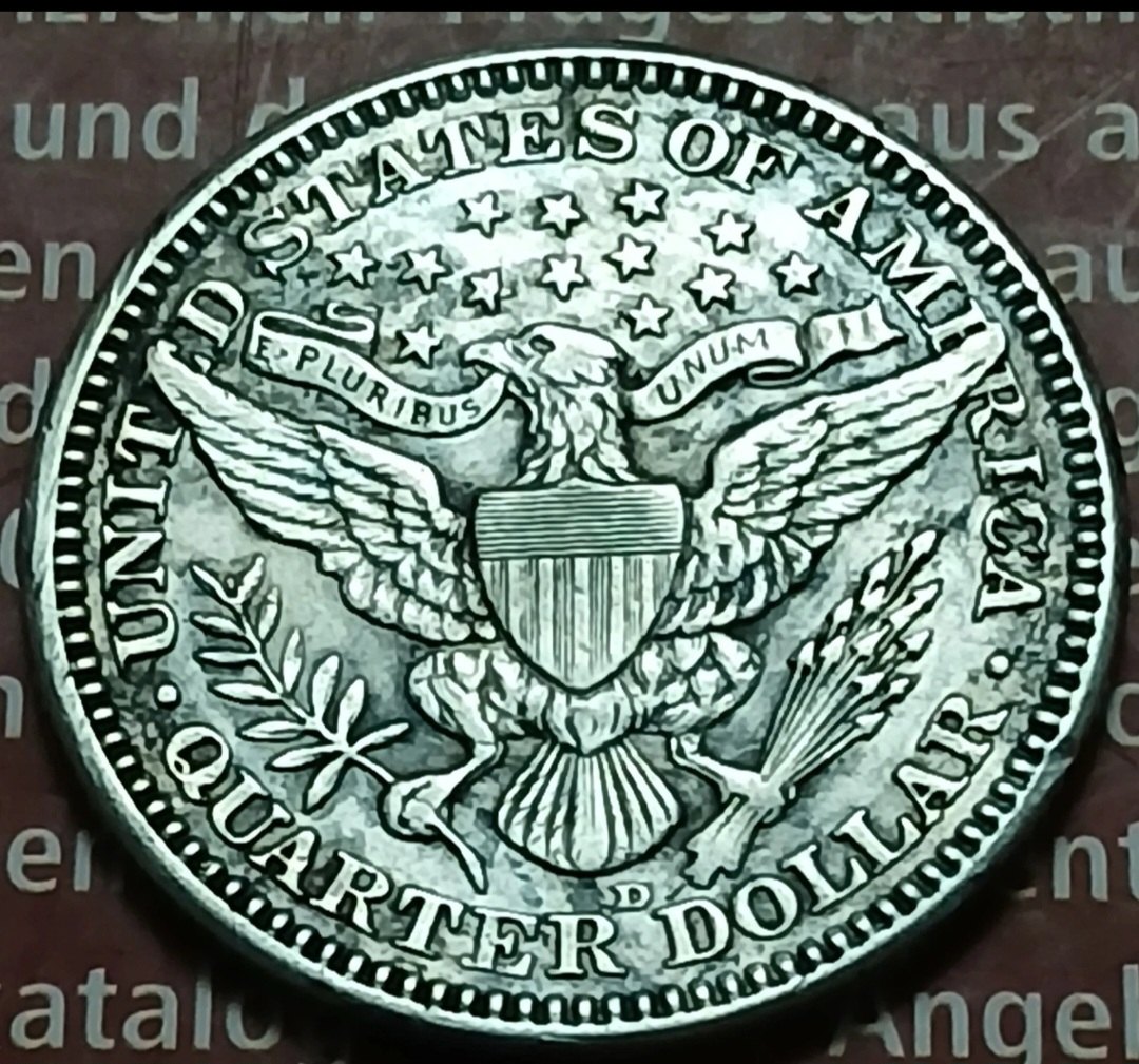  USA Barber Quarter Dollar 1913 TOP Erhaltung   