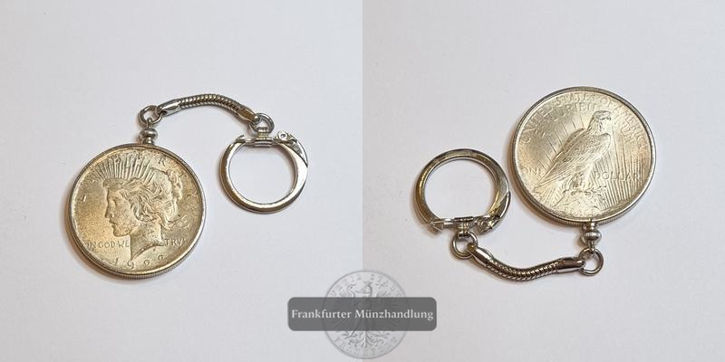  USA 1 Dollar 1923 Peace Dollar FM-Frankfurt Feinsilber: 24,05g   