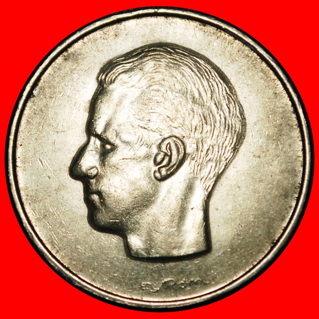  Ⰿ FRENCH LEGEND (1969-1979): BELGIUM ★ 10 FRANCS 1974 NOT STANDARD ALIGNMENT★LOW START ★ NO RESERVE!   