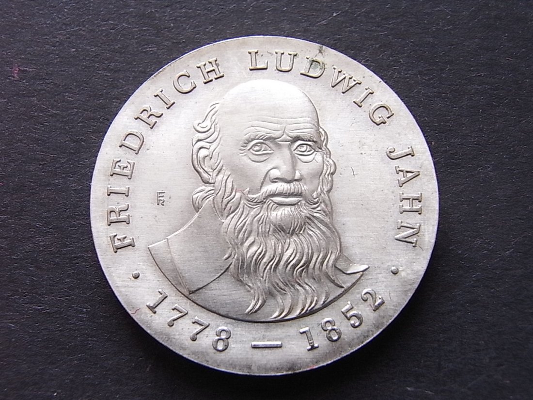  DDR 5 Mark Ludwig Jahn 1977 unc   