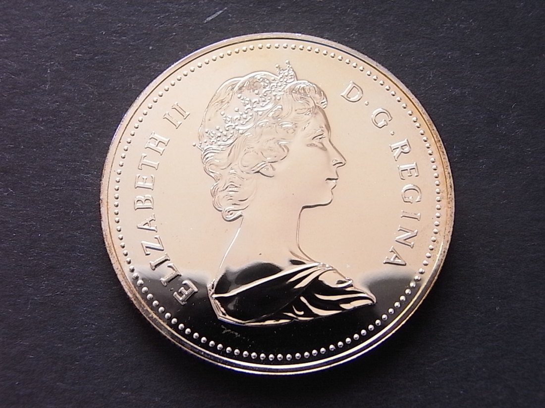  Canada 1 Dollar Transcontinental Railroad 1981 stgl   