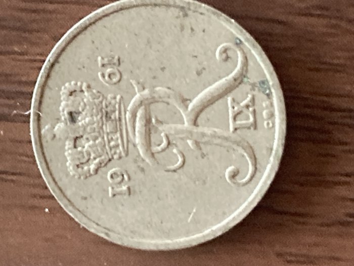  Münze Münzen Umlaufmünze Dänemark 10 Öre 1961   