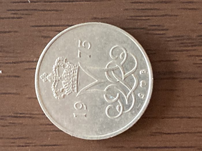  Münze Münzen Umlaufmünze Dänemark 10 Öre 1975   