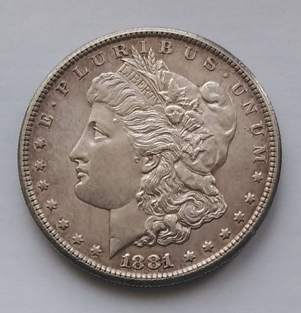  1 dollar 1881   