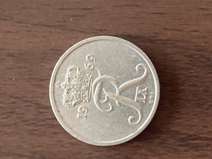  Münze Münzen Umlaufmünze Dänemark 10 Öre 1969   